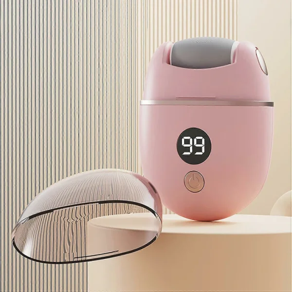 مبرد قدم كهربائي قابل للشحن لإزالة الجلد الميت وتنعيم القدمين باحتراف