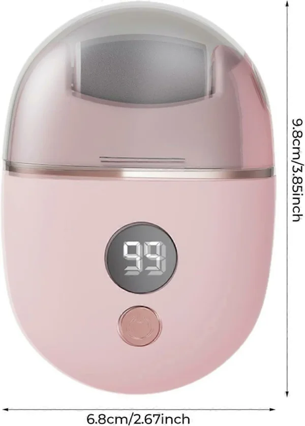 مبرد قدم كهربائي قابل للشحن لإزالة الجلد الميت وتنعيم القدمين باحتراف