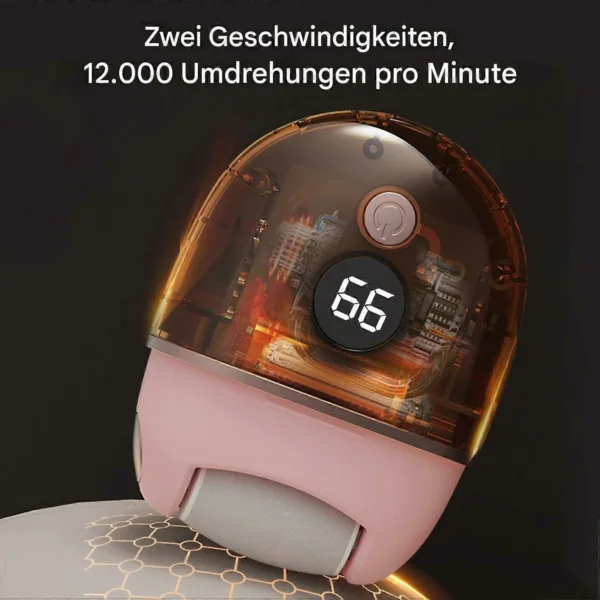 مبرد قدم كهربائي قابل للشحن لإزالة الجلد الميت وتنعيم القدمين باحتراف