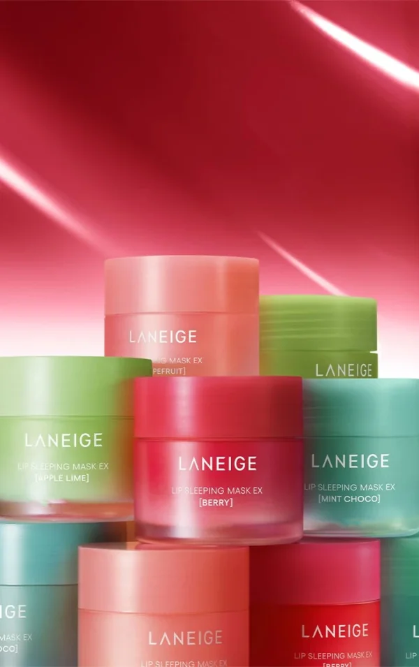 مجموعة ماسك مرطب وإصلاح الشفاه 4 قطع Laneige Lip Mini Kit - منتجات كورية