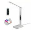 مصباح مكتب LED قابل للطي مع شحن لاسلكي وشاشة رقمية ذكية