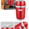 مطحنة قهوة كهربائية محمولة بقوة 500 واط – سعة 50 جرام  ستانلس ستيل وطحن سريع