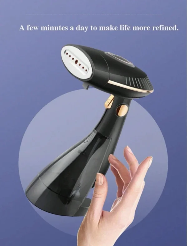 مكواة بخار يدوية قوية 1500 واط – كيّ سريع وتعقيم للملابس في أي مكان