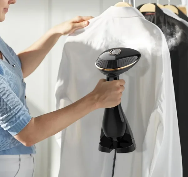 مكواة بخار يدوية قوية 1500 واط – كيّ سريع وتعقيم للملابس في أي مكان