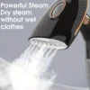 مكواة بخار يدوية قوية 1500 واط – كيّ سريع وتعقيم للملابس في أي مكان