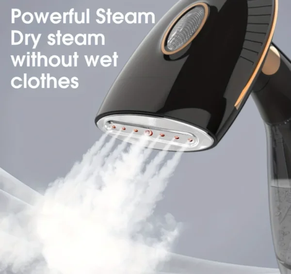 مكواة بخار يدوية قوية 1500 واط – كيّ سريع وتعقيم للملابس في أي مكان