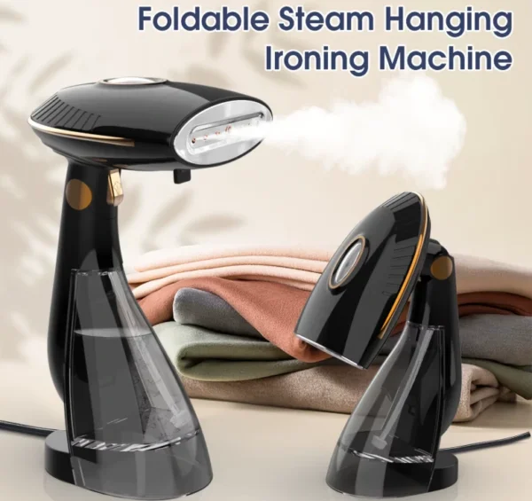 مكواة بخار يدوية قوية 1500 واط – كيّ سريع وتعقيم للملابس في أي مكان