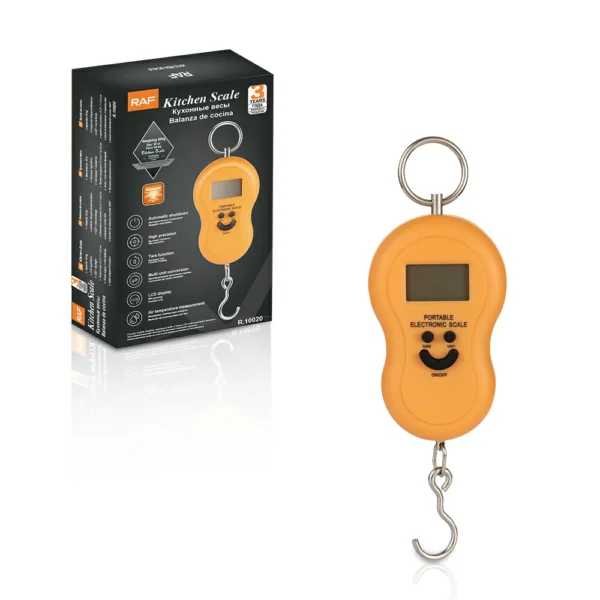 ميزان مطبخ RAF الرقمي يتحمل وزن 5 كغم عالي الدقة متعدد الاستخدامات