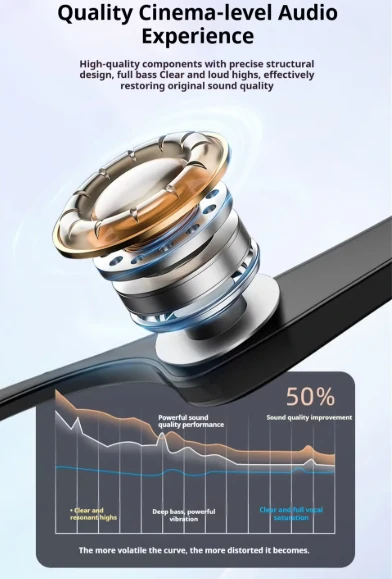 نظارات HY الذكية بالصوت المدمج بطارية قوية حماية شمسية للعينين للاستخدام الخارجي