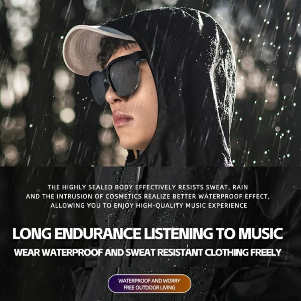 نظارات ذكية ببلوتوث وصوت مفتوح مع عدسات مستقطبة وحماية UV (11) نظارات ذكية ببلوتوث وصوت مفتوح مع عدسات مستقطبة وحماية UV