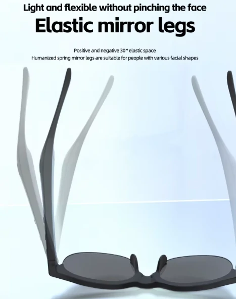 نظارات ذكية ببلوتوث وصوت مفتوح مع عدسات مستقطبة وحماية UV (7) نظارات ذكية ببلوتوث وصوت مفتوح مع عدسات مستقطبة وحماية UV