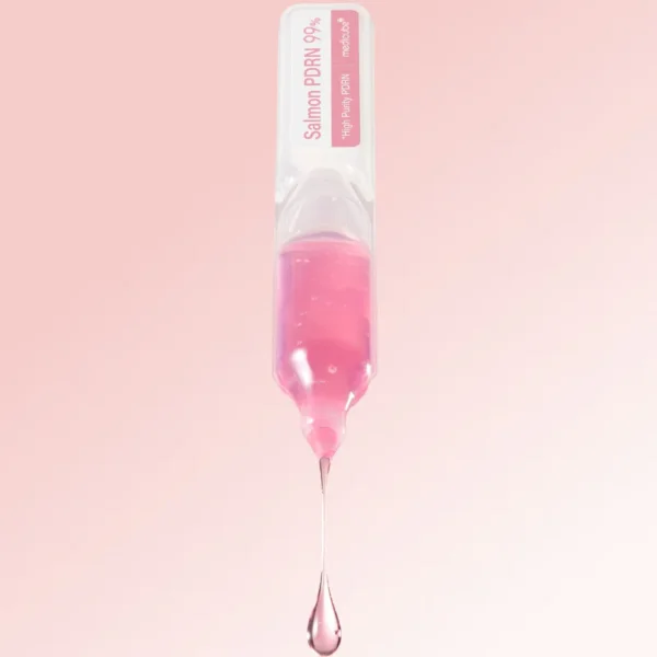 10 كبسولات مستخلص مركز سلمون مع كولاجين Medicube PDRN Pink One Day Serum Set - منتجات كورية