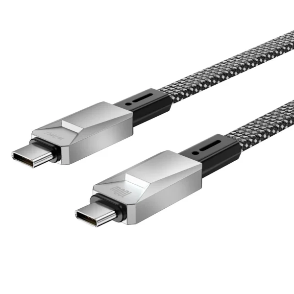 كابل USB-C إلى USB-C 100 واط عالي الجودة من WIWU - طول 1 متر