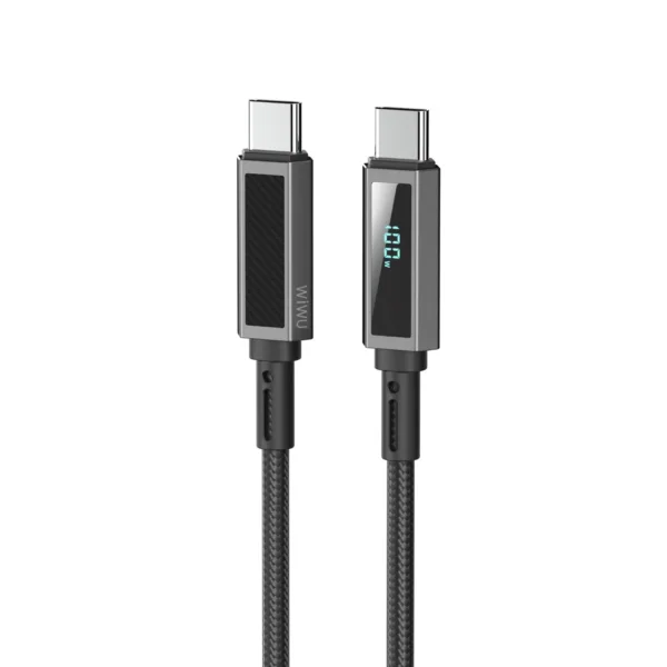 كابل شحن USB-C إلى USB-C 100 واط Warriors Wi-C079 بطول 1.2متر