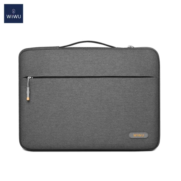 13314142-pilot-sleeve-laptop-case-grey-2.webp حقيبة كمبيوتر محمول WIWU 14 بوصة مع حماية 360 درجة - حقيبة لابتوب عمودية WIWU Alpha 11 بوصة