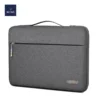 156-pilot-sleeve-gray-laptop-case-1.webp حقيبة كمبيوتر محمول WIWU 15.6 بوصة مقاومة للماء بحماية مزدوجة - حقيبة لابتوب عمودية WIWU Alpha 11 بوصة