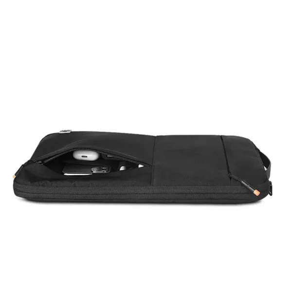 16162-alpha-slim-laptop-case-black-2.webp حقيبة لابتوب WIWU 16 Alpha Slim Sleeve مقاومة للماء - حقيبة لابتوب عمودية WIWU Alpha 11 بوصة