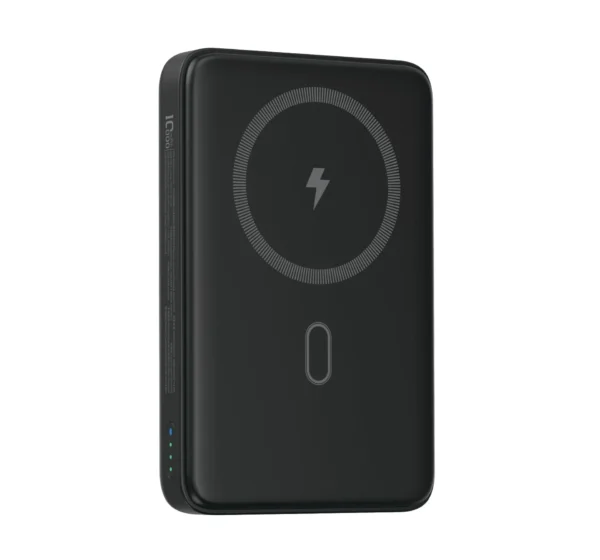 بوربانك لاسلكي مغناطيسي 10000 مللي أمبير/ساعة WIWU Wi-P043 بسعة كبيرة مع حامل مدمج - حقيبة لابتوب عمودية WIWU Alpha 11 بوصة