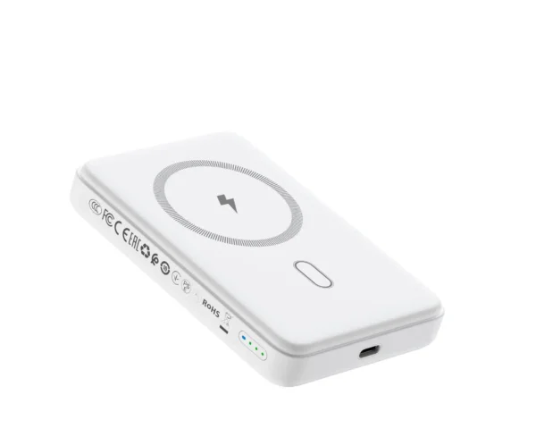 بوربانك لاسلكي مغناطيسي 10000 مللي أمبير/ساعة WIWU Wi-P043 بسعة كبيرة مع حامل مدمج - حقيبة لابتوب عمودية WIWU Alpha 11 بوصة