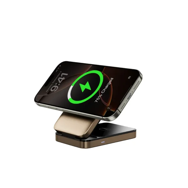 3-in-1-triple-wireless-charger-3.webp شاحن لاسلكي ثلاثي 15 واط من WIWU - شاحن لاسلكي 3 في 1 سريع لجميع الأجهزة