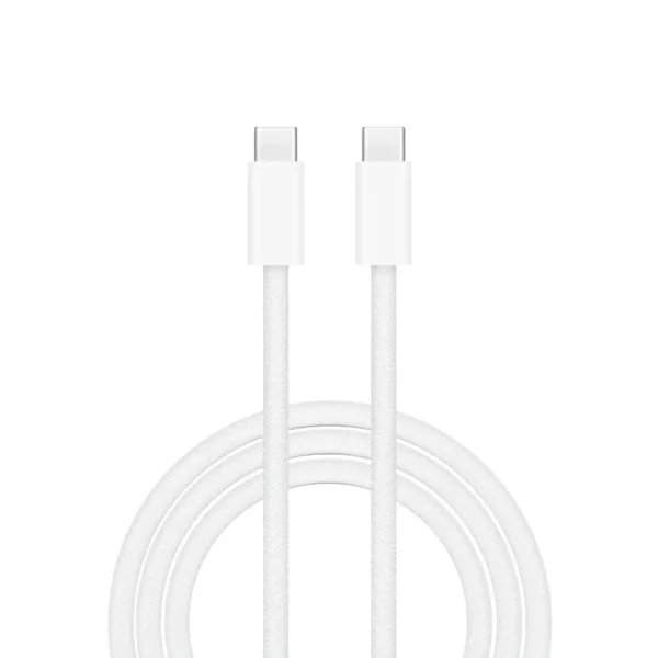 كابل شحن سريع WIWU Classic Series Wi-C032 60W مع حماية متعددة - أبيض