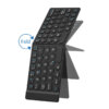 لوحة مفاتيح مطوية WIWU Fold Mini Keyboard باللغتين الإنجليزية والعربية مع حامل وشحن سريع 30W