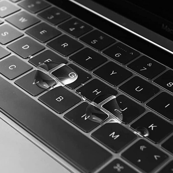 693668640137-2.jpg غطاء لوحة مفاتيح MacBook من WIWU للشاشات 14.2 و16.2 بوصة 2021 و13.3 Air 2022 - شفاف