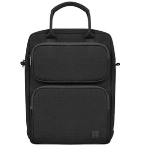 حقيبة ظهر لابتوب WIWU 14.2 Alpha مقاومة للماء تصميم عمودي - حقيبة لابتوب عمودية WIWU Alpha 11 بوصة