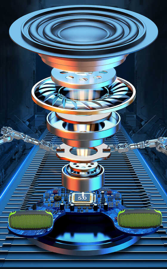 سماعة لاسلكية WIWU P16 MAX صوت مميز مع بلوتوث وميكروفون لاسلكي