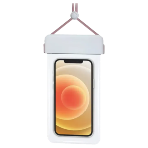 حقيبة واقي من الماء WIWU Aqua للهواتف المحمولة - أبيض