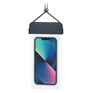 حقيبة واقي من الماء WIWU Aqua للهواتف المحمولة - أبيض