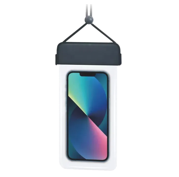 حقيبة واقي من الماء WIWU Aqua للهواتف المحمولة - أبيض