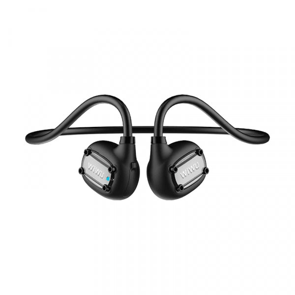 سماعة WIWU Marathon SE سوداء بطارية 100 مللي أمبير مع شحن USB C