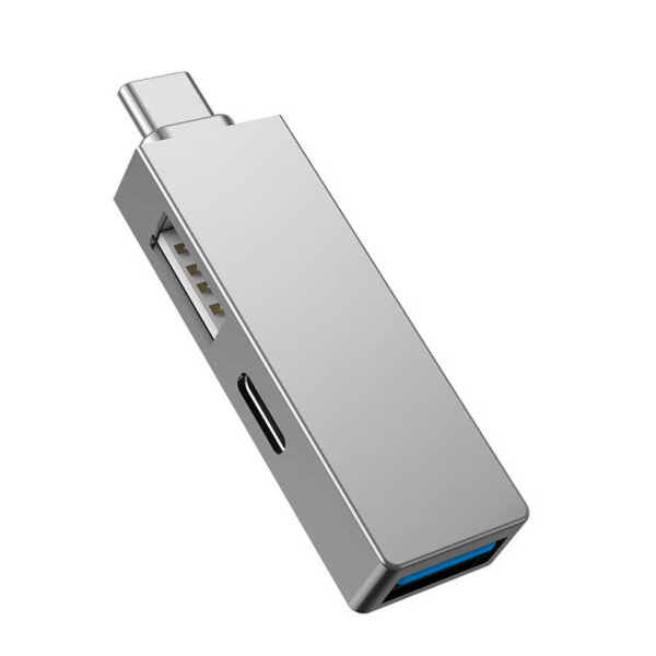 محول USB-C إلى USB مزدوج T02 Pro من WIWU - حقيبة لابتوب عمودية WIWU Alpha 11 بوصة