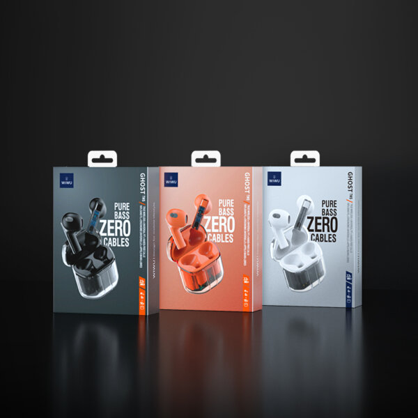 سماعات وايو Ghost TWS11 - حقيبة لابتوب عمودية WIWU Alpha 11 بوصة