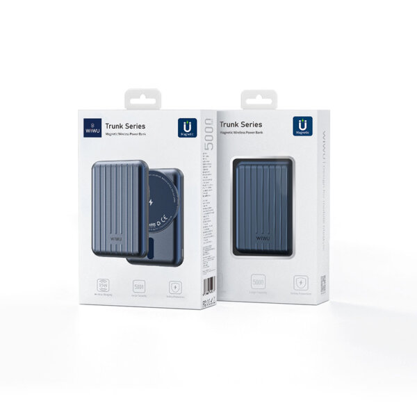 شاحنة سلسلة WIWU شاحن بورتاتيل 5000 مللي أمبير - حقيبة لابتوب عمودية WIWU Alpha 11 بوصة