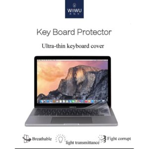 غطاء لوحة مفاتيح MacBook Air 13.3 بروتكشن ضد التلف والأتربة - شفاف