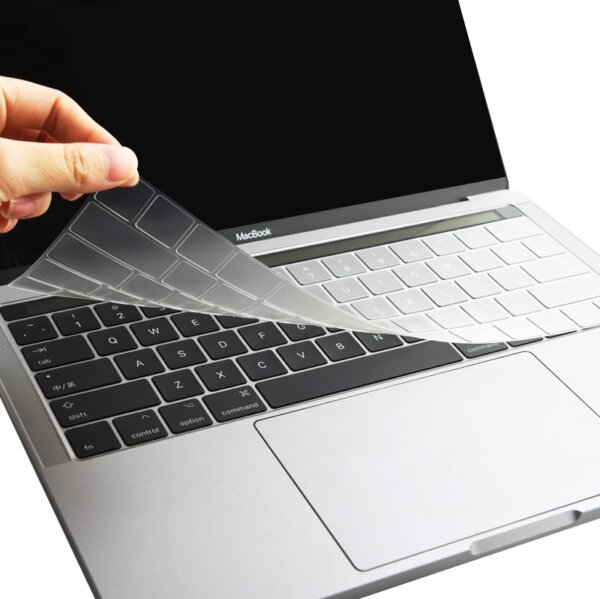 6973218932668-3.jpg غطاء لوحة مفاتيح MacBook Air 13.3 بروتكشن ضد التلف والأتربة - شفاف