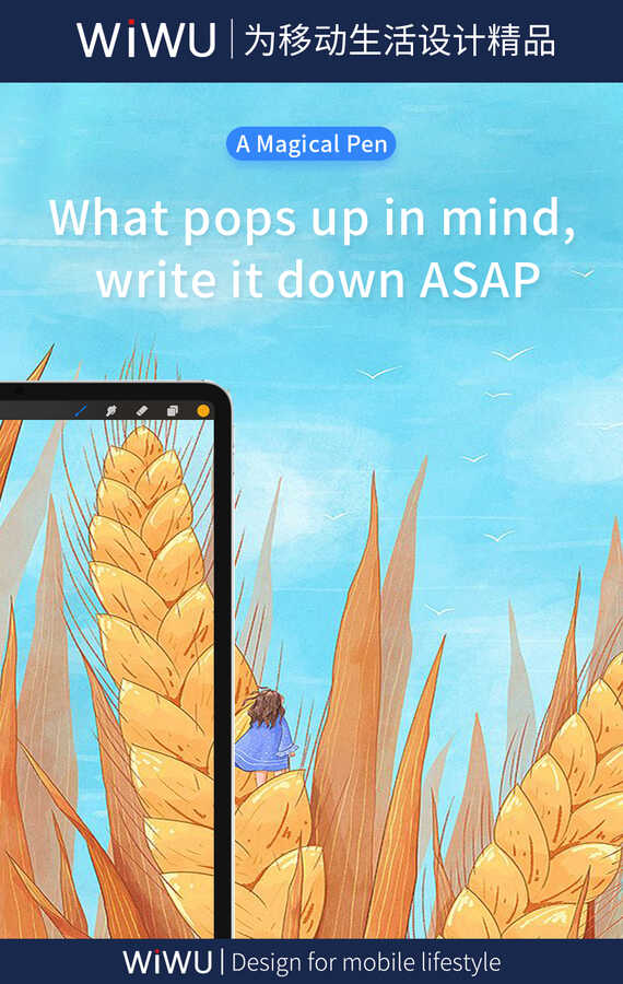 قلم رصاص ماكس (النسخة الجديدة) - قلم ستايلوس متiversal لـ iPad و iPhone و Huawei و Samsung بشاشات اللمس - الألومنيوم + POM - أبيض