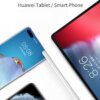 قلم رصاص ماكس (النسخة الجديدة) - قلم ستايلوس متiversal لـ iPad و iPhone و Huawei و Samsung بشاشات اللمس - الألومنيوم + POM - أبيض