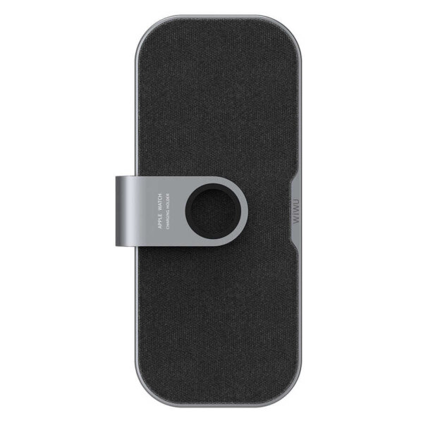 شاحن لاسلكي WIWU Power Air PA3IN1B بقدرة 30W مع دعم شحن AirPods وApple Watch - اللون الرمادي الفضائي