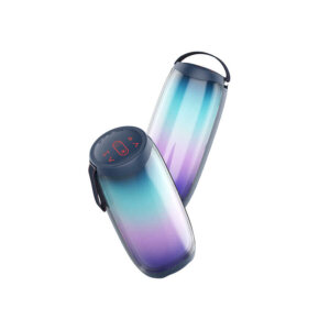 سماعة WIWU P40 لون داكن بطارية 3000mAh مع إضاءة موسيقية