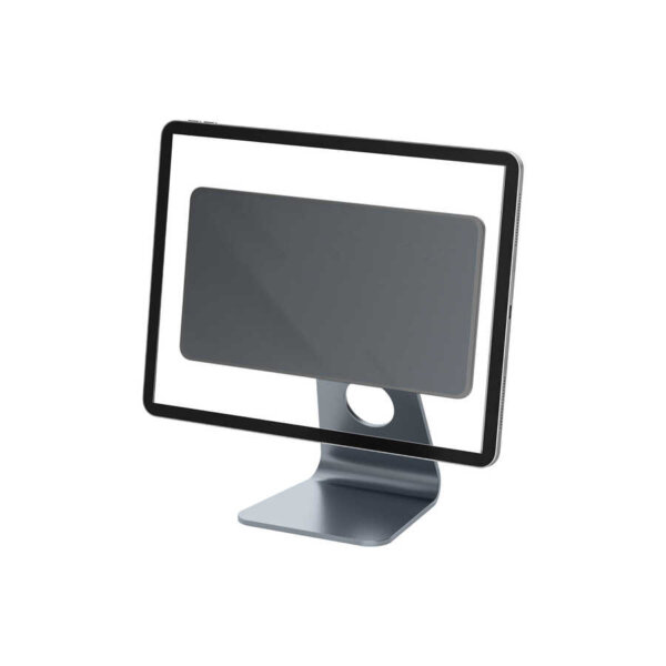 حامل تابلت WIWU Hubble 11 إنش من الألومنيوم مع لوحة مغناطيسية - رمادي فضائي