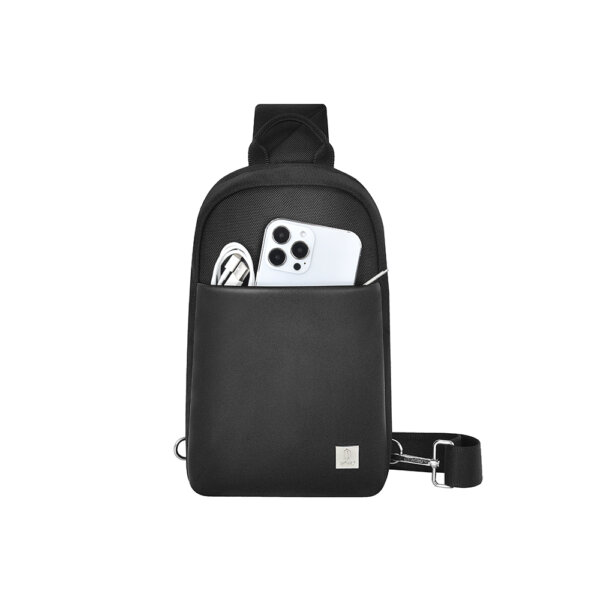 حقيبة هالي sling bag من WIWU بتصميم أنيق ومتين - اللون الأسود