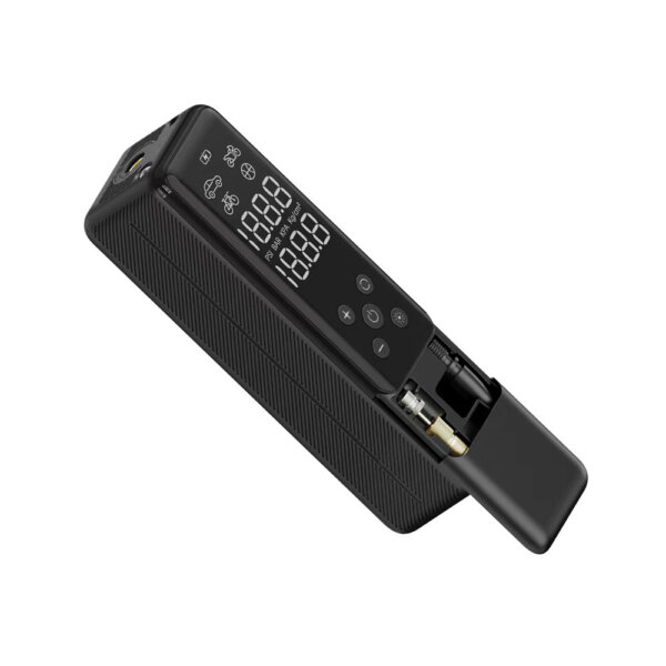 ضاغط هواء سيارة رقمي WIWU Wi-Ai001 مع شاشة رقمية وشحن سريع 85W