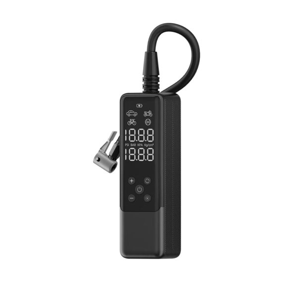 ضاغط هواء سيارة رقمي WIWU Wi-Ai001 مع شاشة رقمية وشحن سريع 85W