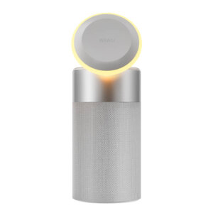 شاحن لاسلكي ثلاث في واحد WIWU Wi-W022 بطارية 1800mAh مع سماعة 5 وات ومنفذ شحن USB-C