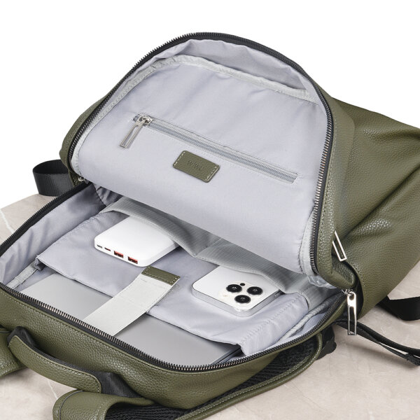 حقيبة ظهر WIWU OSUN - حقيبة لابتوب عمودية WIWU Alpha 11 بوصة