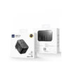 محول قابس عالمي WIWU UA-304 أسود 4 في 1 مع منافذ USB متعددة للشحن السريع