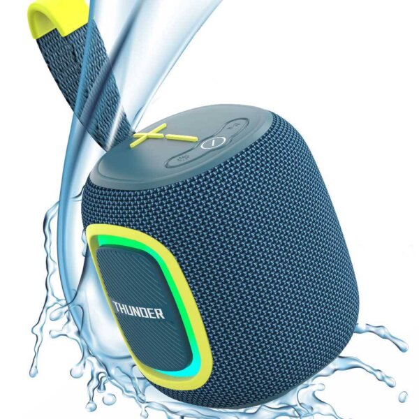 سماعات بلوتوث WIWU Sounder Speaker P25 بطارية 1500mAh وتقنية Bluetooth V5.3 للتشغيل 4-6 ساعات